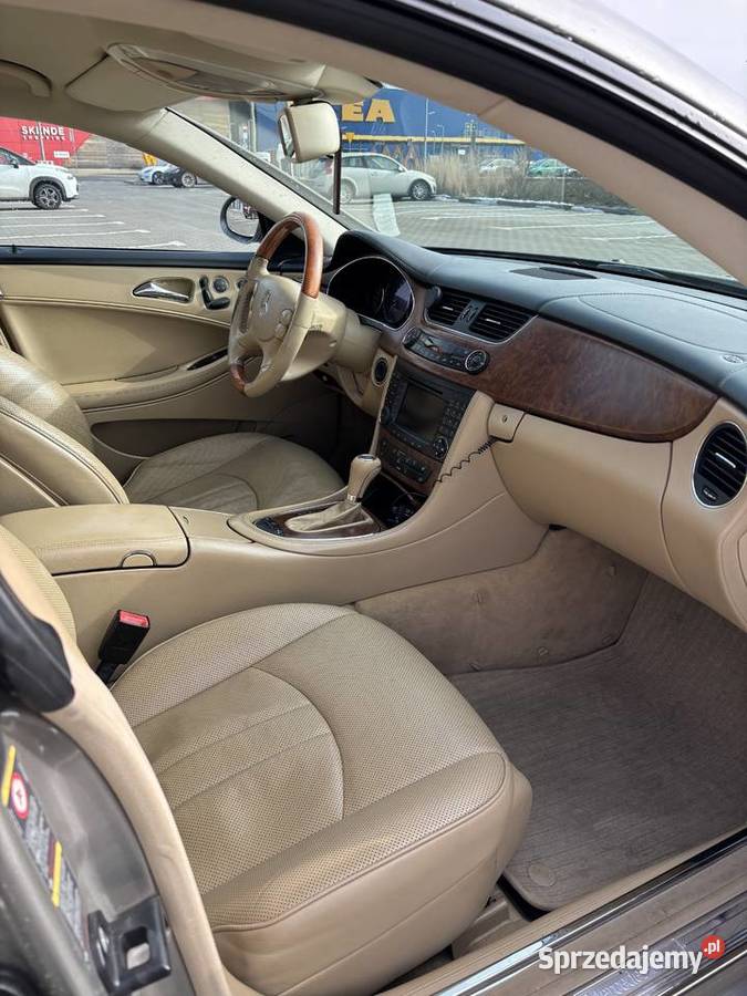 Mercedes cls w218 320cdi salon Polska blokada skrzyni biegów CLS