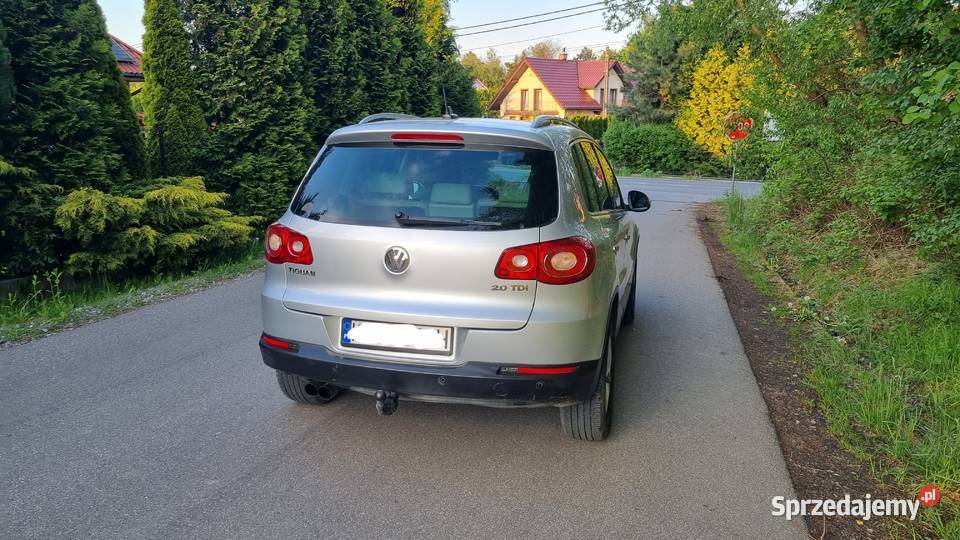 Vw Tiguan 20 tdi 4x4 hak klima skóra 170 Kraków sprzedam