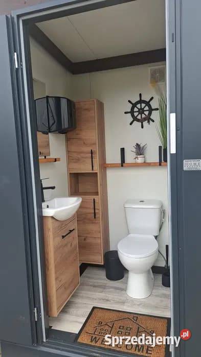 Kontener sanitarny pojedyńczy wc