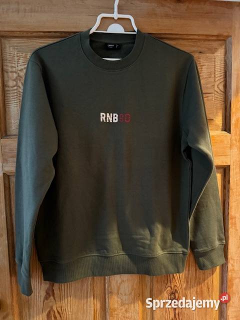 Carry Bluza męska M zielona z nadrukiem z przodu Częstochowa