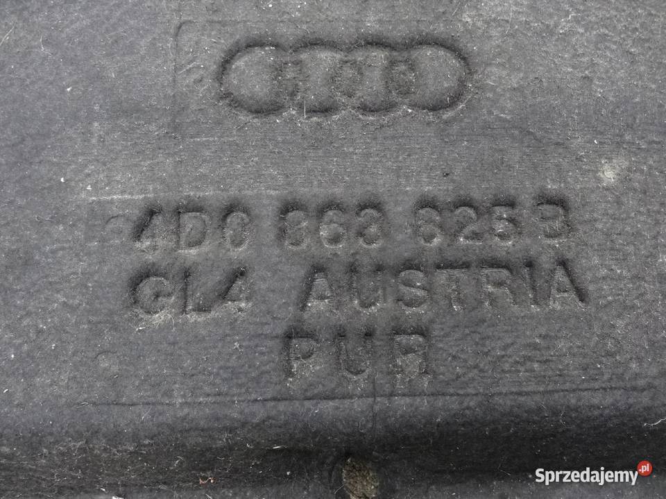 AUDI A8 D2 9402 WYGLUSZENIE MASKI 4D0863825B Maski Przemęt sprzedam
