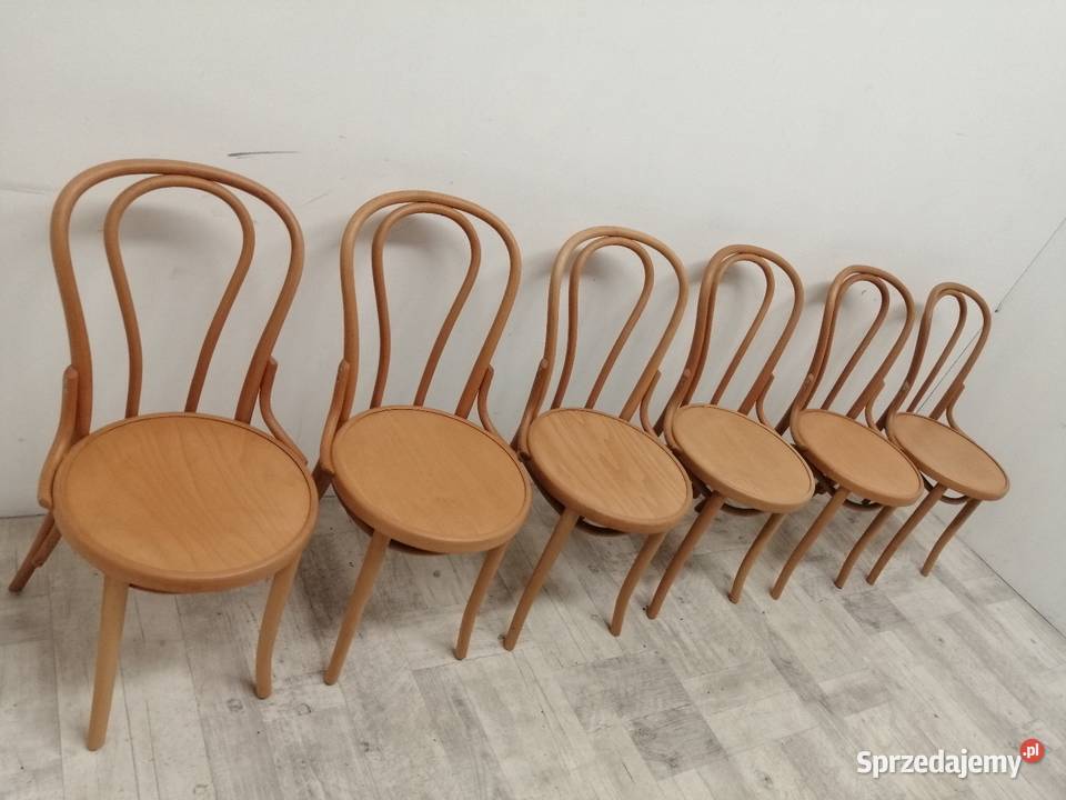 krzesła krzesło gięte model Thonet A18 gięty buk łódzkie Radomsko