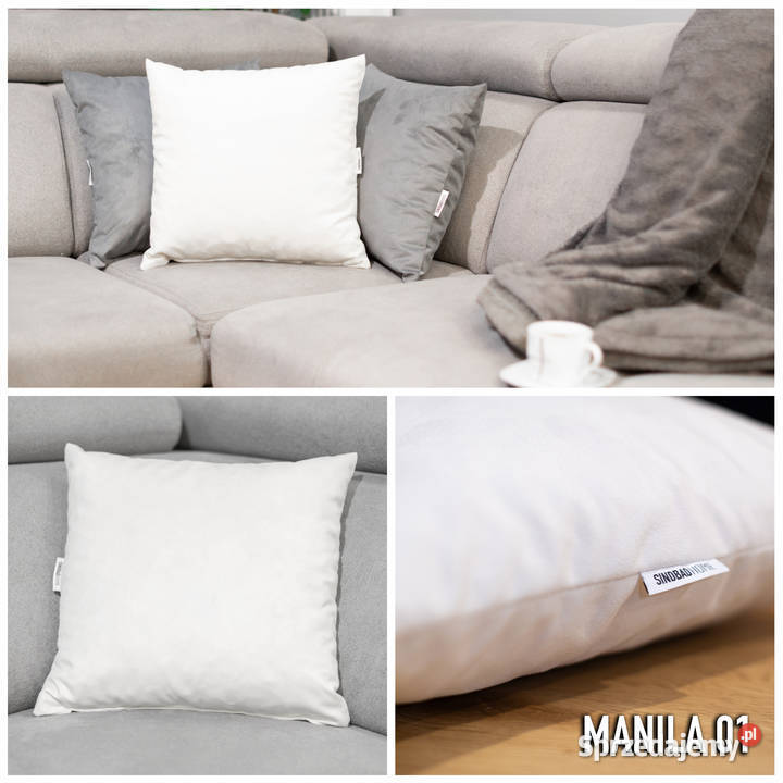 PODUSZKA WELUROWA DEKORACYJNA Z WYPEŁNIENIEM podlaskie Białystok