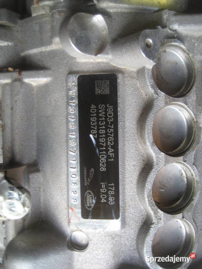 jaguar i pace x590 silnik elektryczny przód j9d3 wielkopolskie Rakoniewice