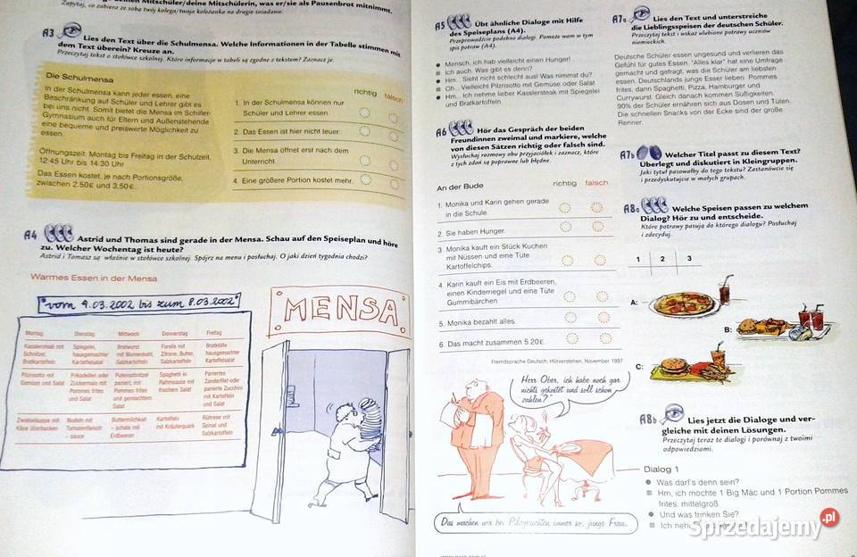 Alles klar 1B Podręcznik z ćw Kurs Pozostałe Chełm sprzedam