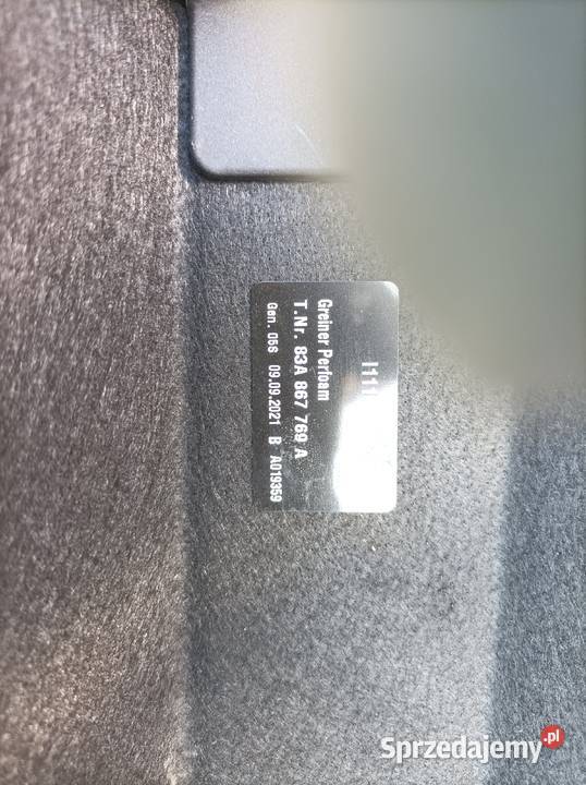 Audi Q3 II półka bagażnikawykładzina bagażnika