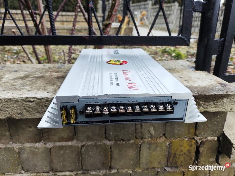 Wzmacniacz samochodowy 4 kanałowy Magnat Classic śląskie sprzedam