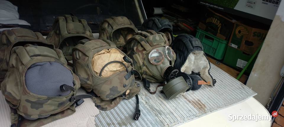 Hełmofony ładny stan większość nie używana 10 Militaria Jarosław