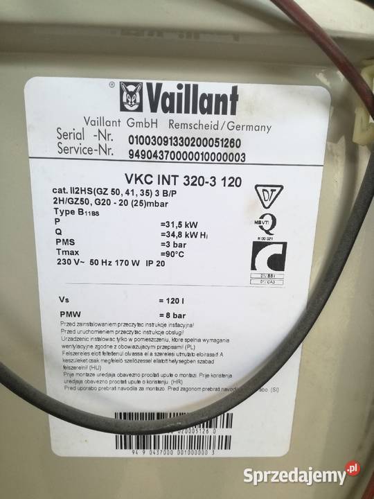 Piec gazowy vaillant Piotrków Trybunalski