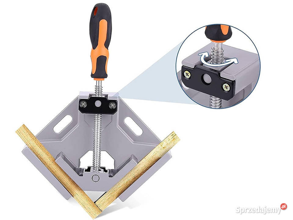 Ścisk STOLARSKI Zacisk Kątowy Montażowy IMADŁO