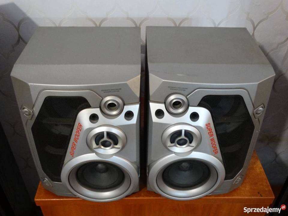 Kolumny Panasonic imprezowe z Subami 2 x 160 wat Jasło sprzedam