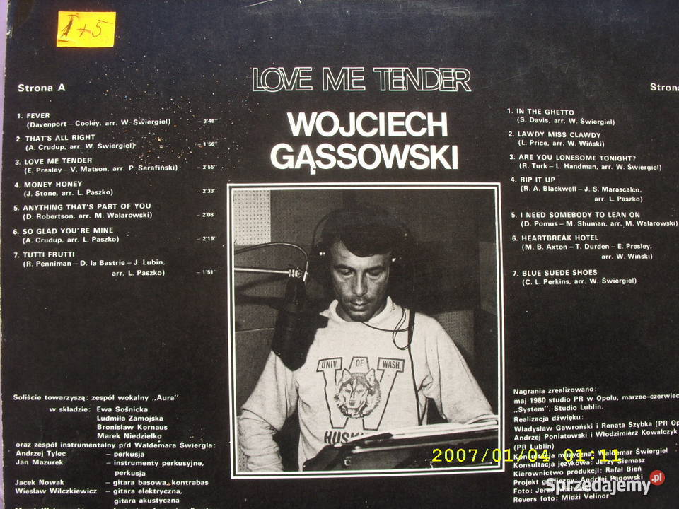 POP LP WOJCIECH GASOWSKI2 plyty wimntlowe Wołów