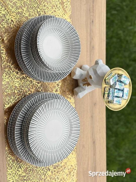 Talerze homelux 24 el kropeczki zachodniopomorskie Szczecin