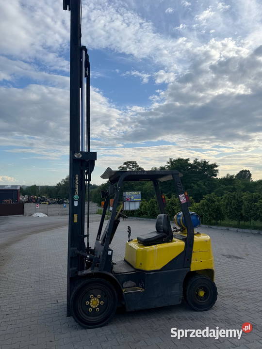 wózek widłowy DAEWOO G25E LPG 2500 Triplex 550m Działoszyn sprzedam