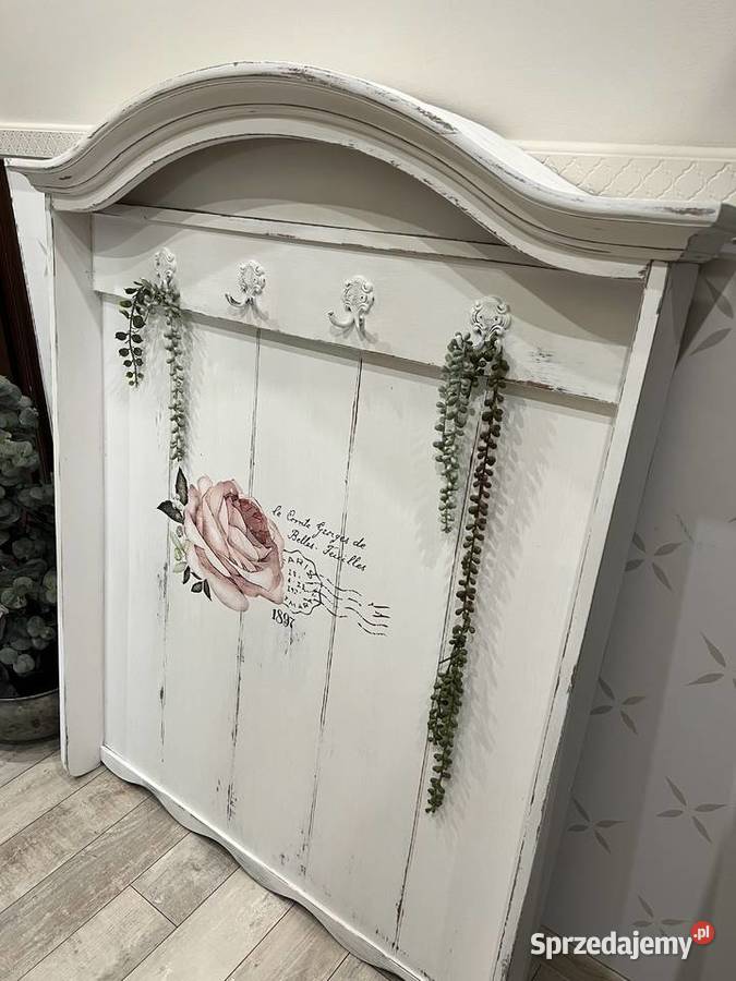 Wieszak dębowy garderoba shabby chic Wieszaki Żary