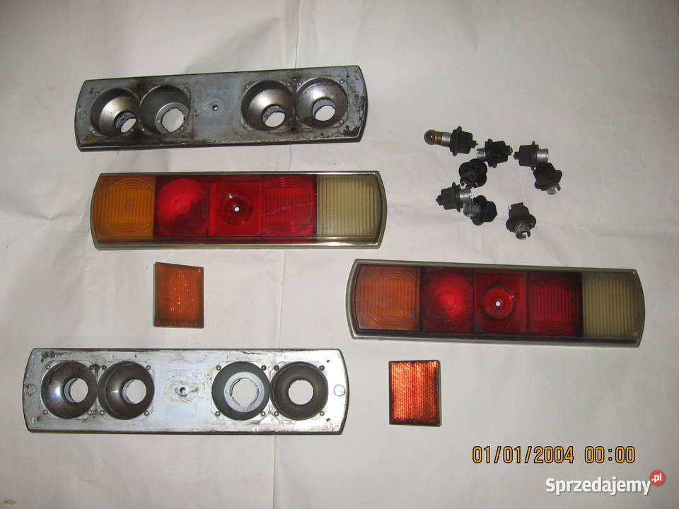 SKODA 100 stare lampy tył Lampa auto PRL Przemyśl