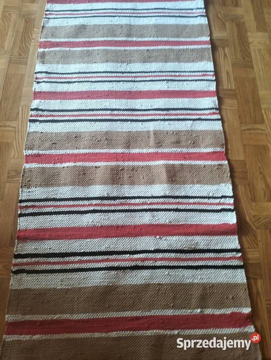 Chodnik ręcznie tkany na krośnie małopolskie