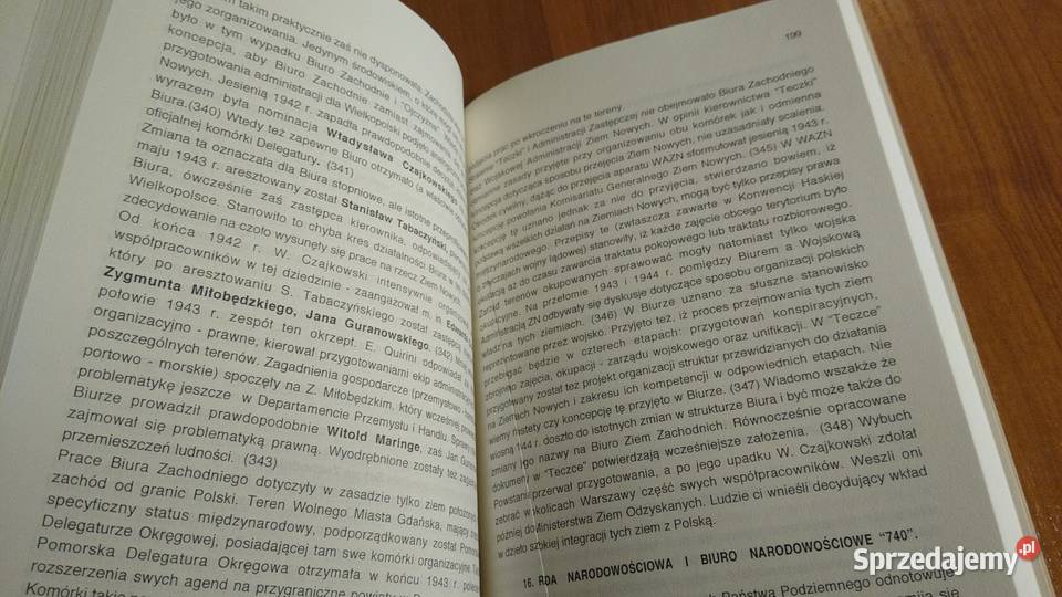 Administracja PolsPodziemnej w latach 19391945 Książki naukowe i popularnonaukowe pomorskie Gdańsk
