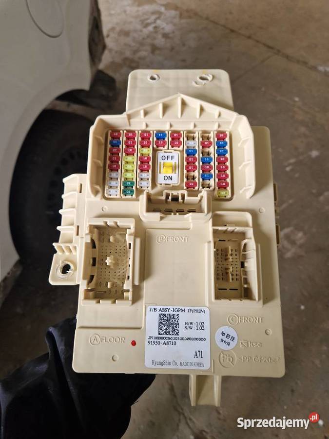 Skrzynka bezpieczników Kia Optima IV 91959A8710 Skrzynki bezpieczników Złocieniec