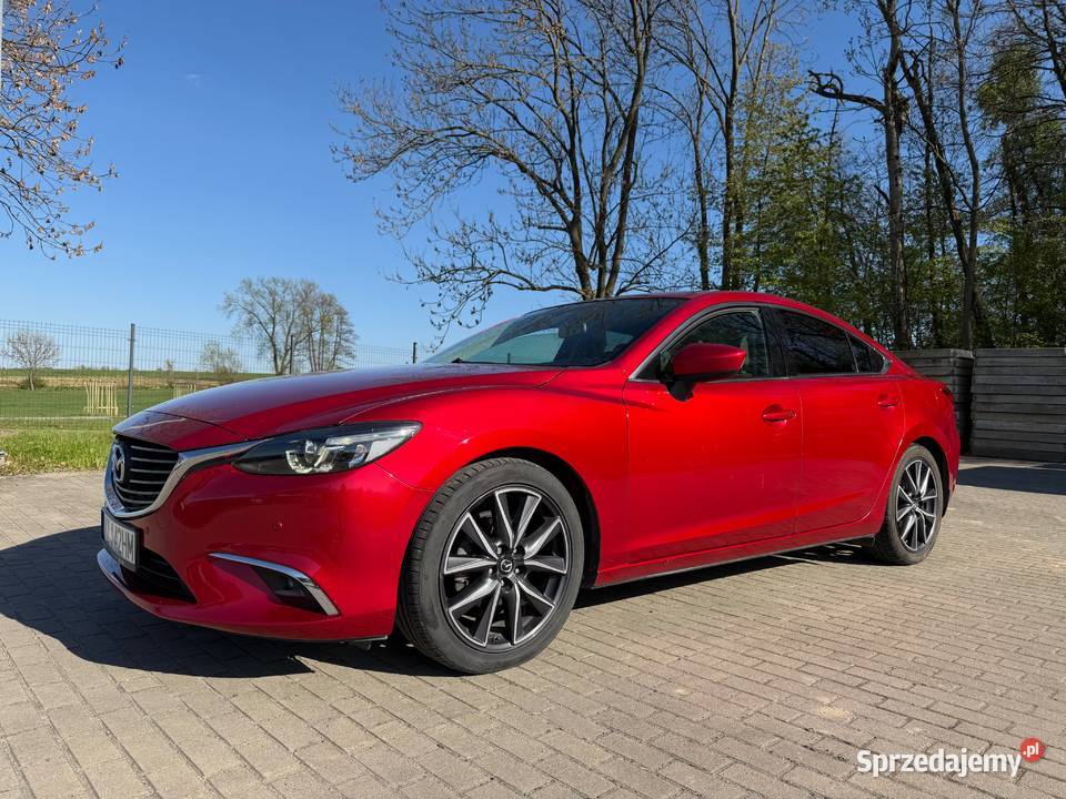Mazda 6 III 25 192 automat 2016 podkarpackie Rzeszów