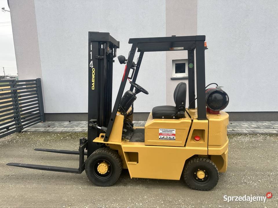 Wózek widłowy DAEWOO 15t 33m automat lpg silnik łódzkie Pajęczno