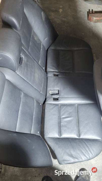 Sprzedam fotele bmw 520d 2009r czarna skóra nie podkarpackie Krzywdy