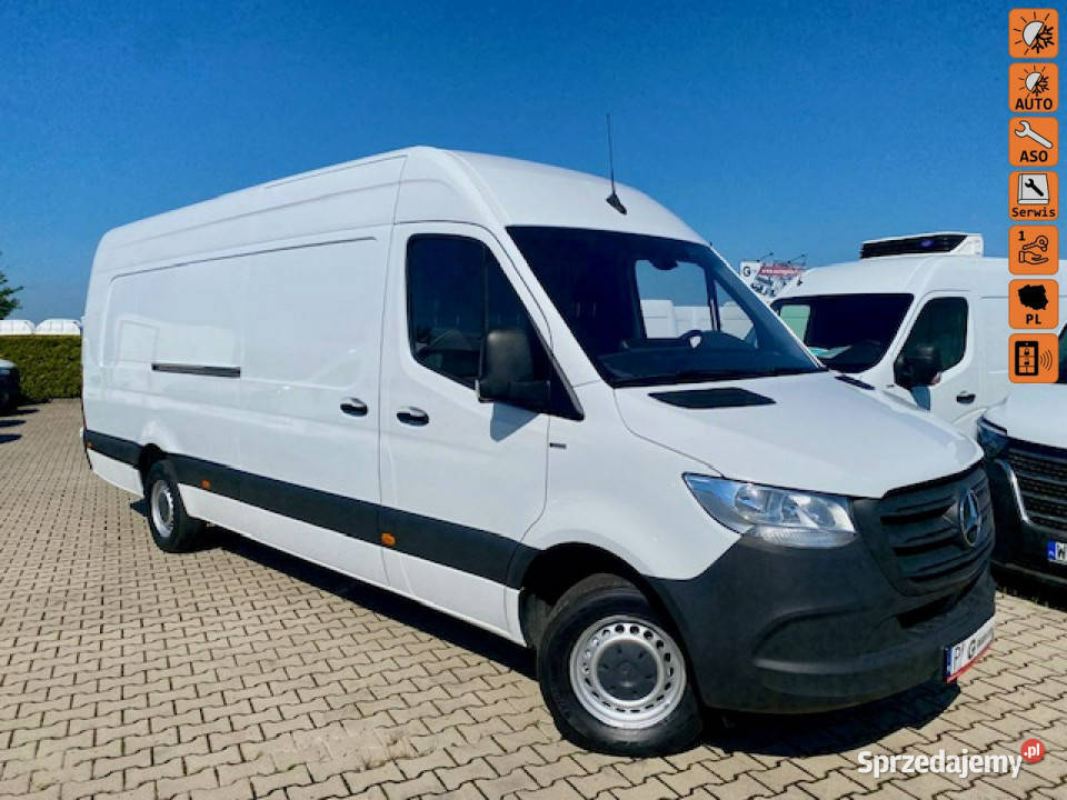 Mercedes Sprinter Salon Polska długi 22 Cdi 163 wielkopolskie Leszno