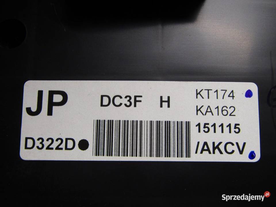 LICZNIK ZEGARY 15 B MAZDA 2 DJ DC3F osobowe lubelskie sprzedam