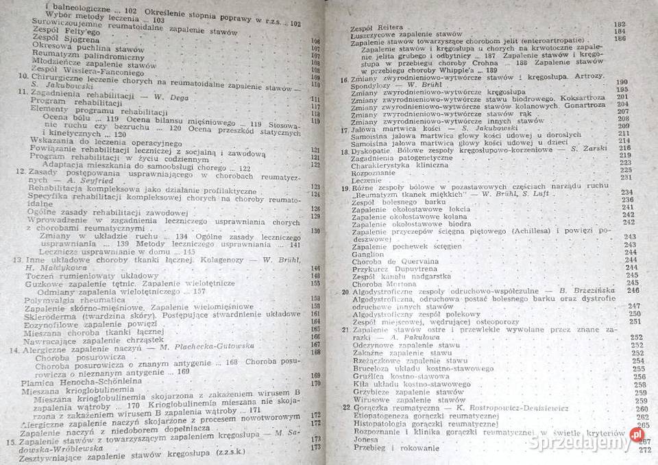 Zarys reumatologii Red Włodzimierz Bruhl lubelskie Chełm
