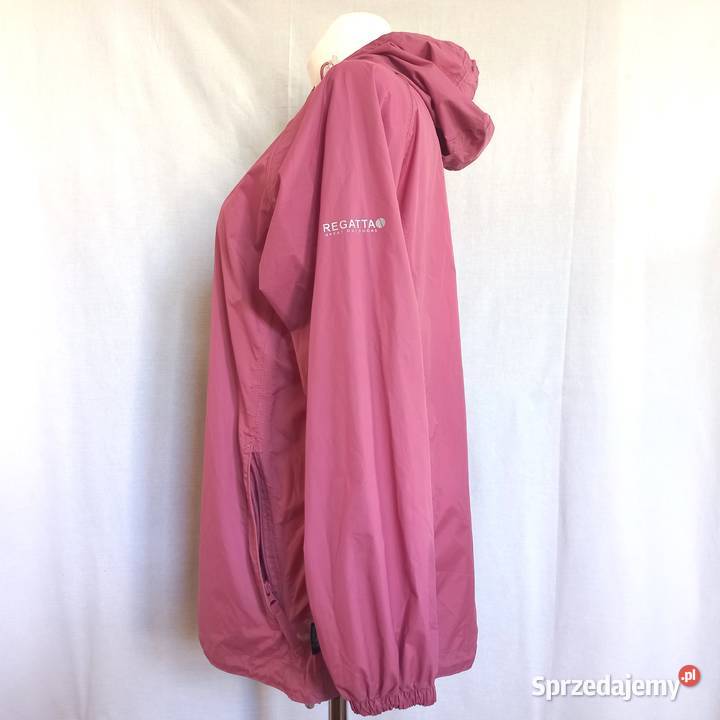 Kurtka wodoodporna 5000 wrzosowy kolor r 38 Kaptur