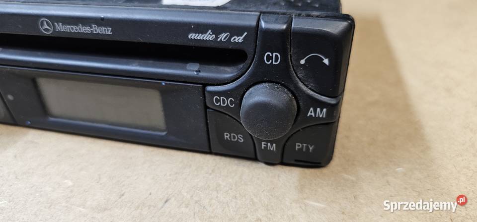 Radio mercedes audio 10 cd mf2910 1708200386 Rok produkcji 1998 Zbąszyń sprzedam