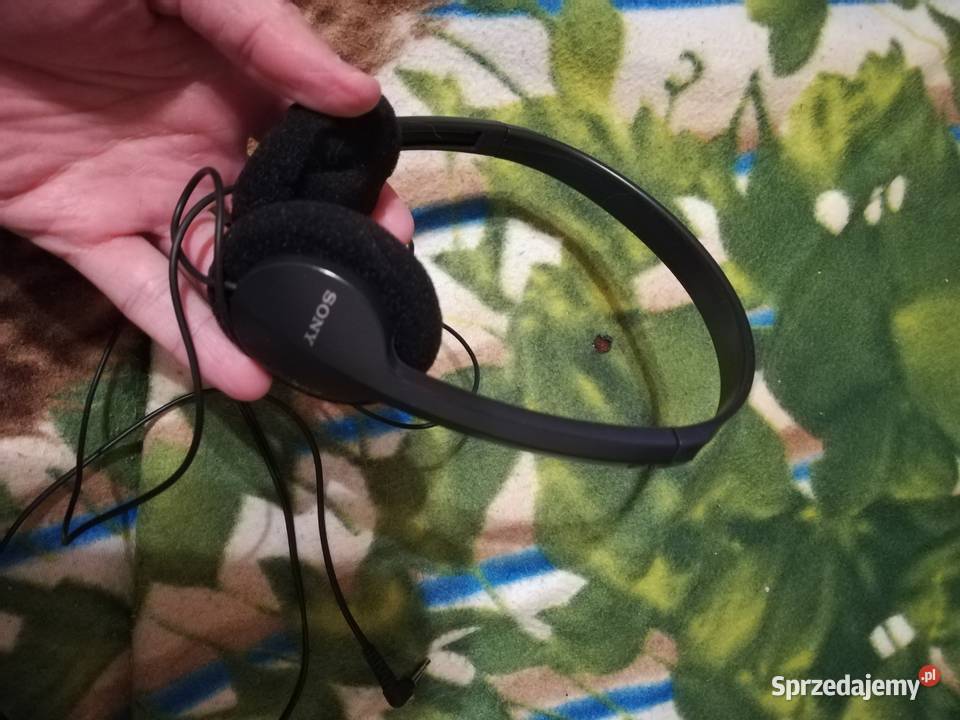 Słuchawki Sony na kablu Słuchawki i głośniki mazowieckie Warszawa sprzedam