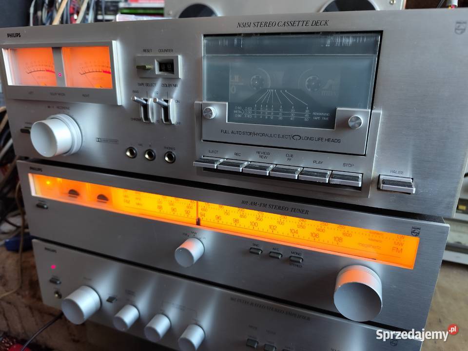 zestaw audio Philips 1981r Wieże i miniwieże zachodniopomorskie