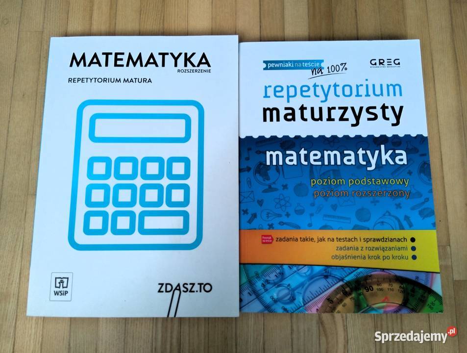 MATEMATYKA MATURA repetytorium WSiP i Greg 2 Warszawa sprzedam