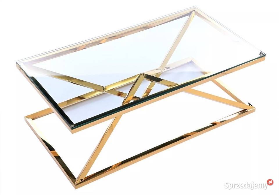 komoda konsola nowojorska glamour złota diament Nowy Sącz