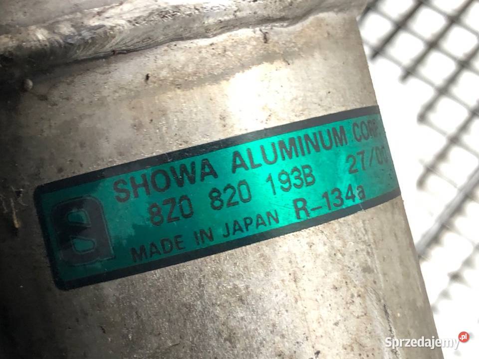 RURKA KLIMATYZACJI AUDI A2 8Z0820193B 14 75 0005 osobowe podkarpackie sprzedam