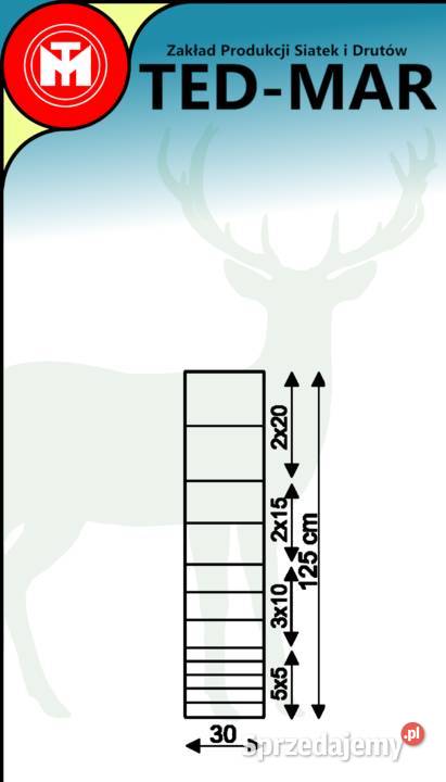 Siatka leśna 50mb różne wysokości Biłgoraj