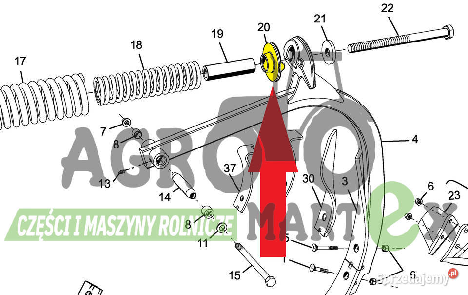 454417 PROWADNICA VADERSTAD Wichrów sprzedam