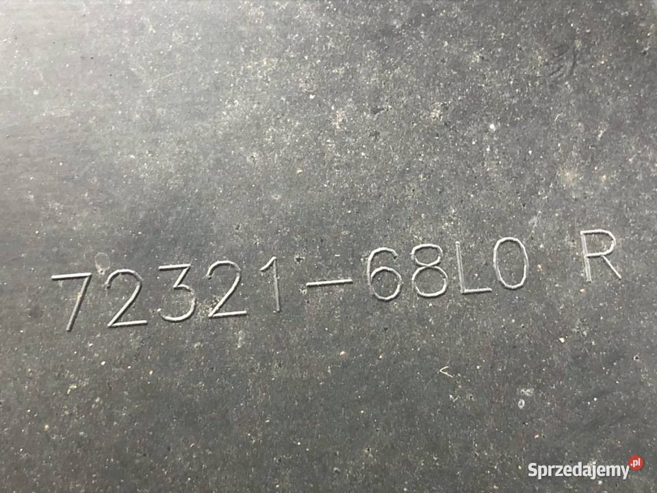 NADKOLE PRAWY PRZÓD SUZUKI SWIFT IV 7232168L0R osobowe Karoseria