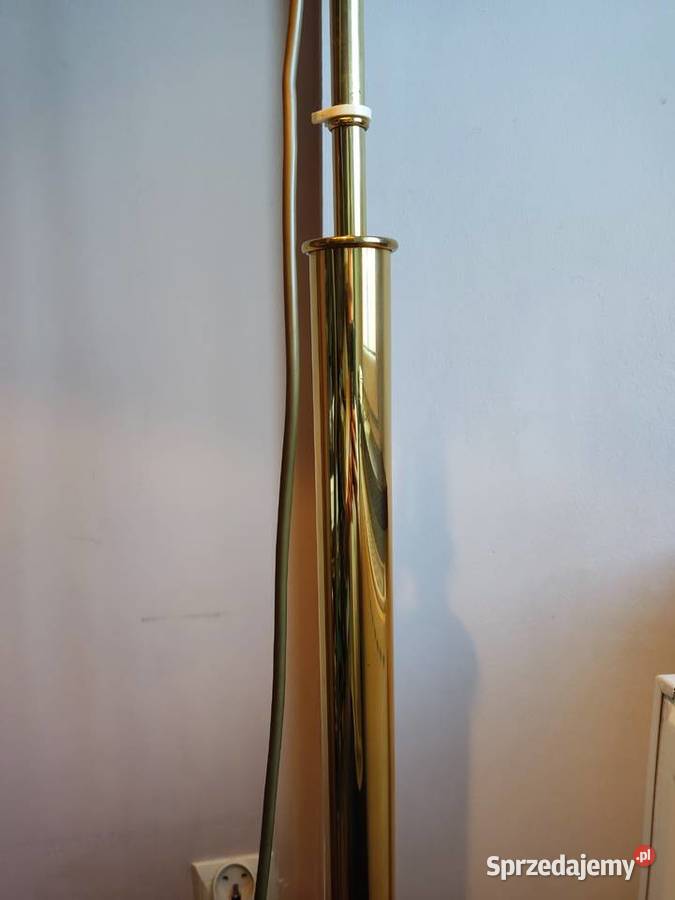 Lampa stojąca podłogowa chromowana z regulacjami Głuchołazy