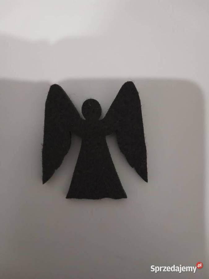 Broszka przypinka z filcu Tychy