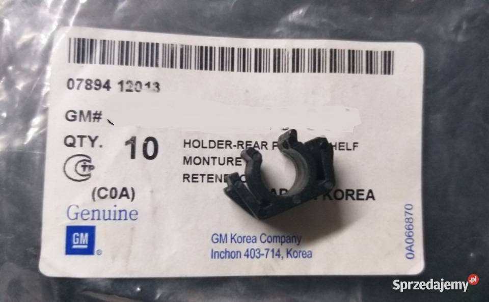 UCHWYT MOCOWANIA PÓŁKI TYLNEJ DAEWOO TICO Szczecin