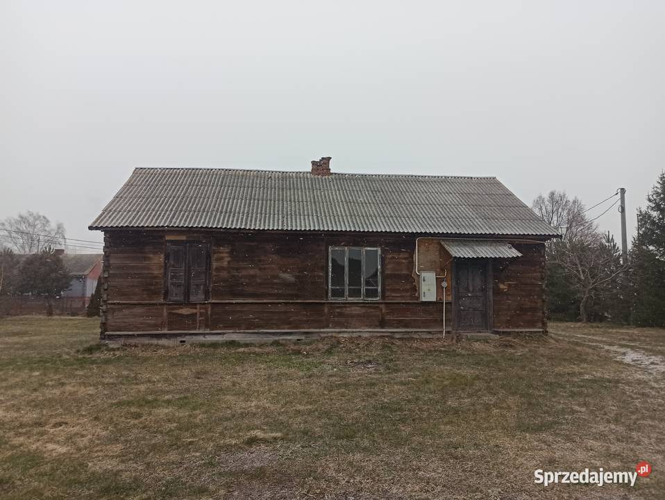 Sprzedam dom drewniany do rozbiórki Dębowica