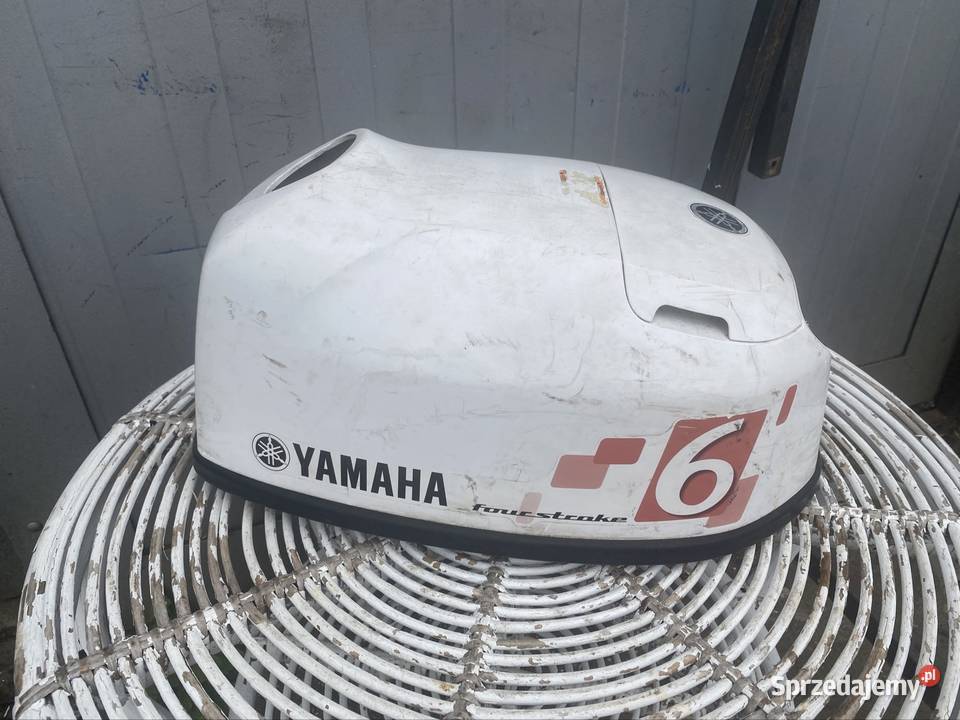Yamaha 6 czapa silnika biała wielkopolskie Piła