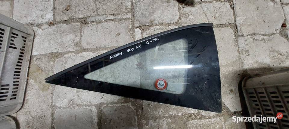Nissan 100nx szyba karoseryjna szyba błotnik tył dolnośląskie Byków sprzedam