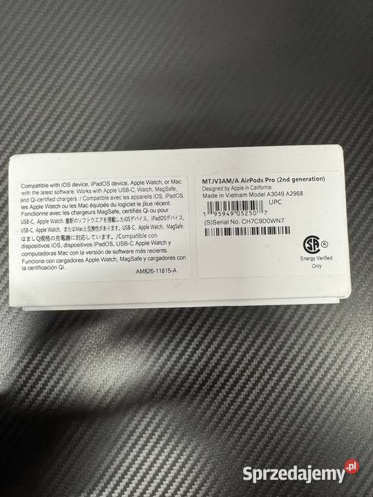 Apple AirPods pro2 Słuchawki i głośniki Zielona Góra