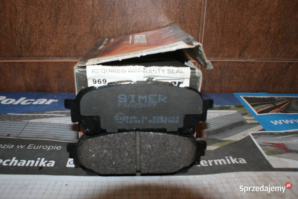 KLOCKI HAMULC SUBARU IMPREZA 02 TYŁ SI969 Białobrzegi