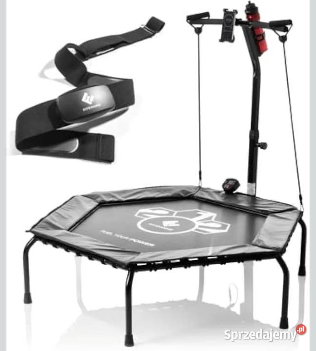 Trampolina fitness FitEngine plus czujnik tętna Kielce