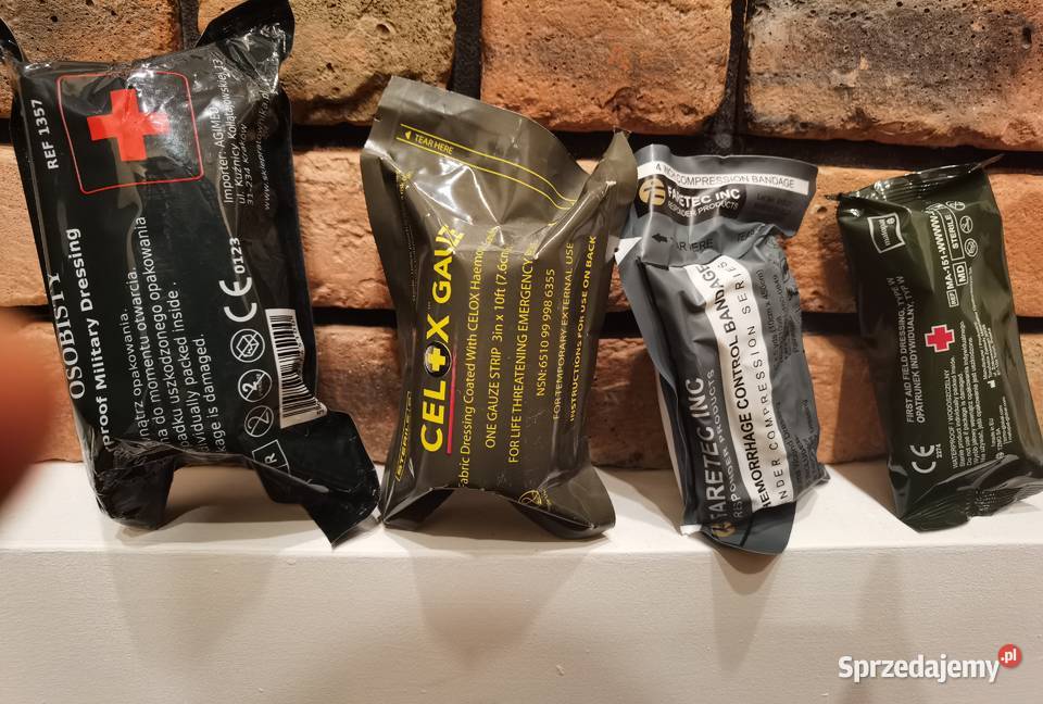 Opatrunki CELOX i inne zestaw Szczecin