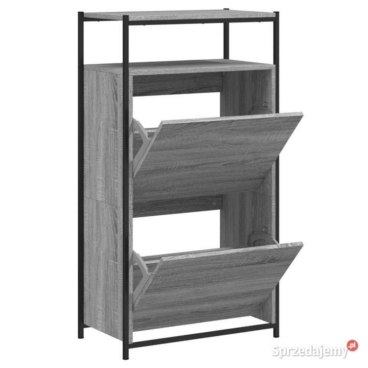 Szafka na buty szary dąb sonoma 60x34x112 Warszawa sprzedam